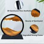 Moving Sand Art Liquid Motion, 3D Deep Sea Sandscape Color Quicksand Decor - Image 4