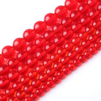 4mm 92pcs Red Glass Crystal Beads Stone - Image 2