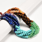 4x6mm Natural Rondelle Beads – Loose Gemstone Spacers - Image 3