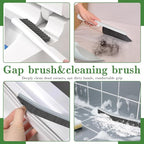 15pcs Crevice Cleaning Brush, Hard Bristle Scrub Brushes Tools, Window and - Image 3