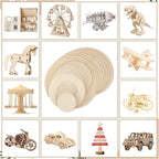 SiliFine 4+8+12 Inch 24 Pack Basswood Sheets - Image 7