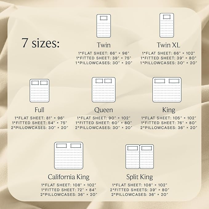 LuxClub Twin XL Sheets - Image 4