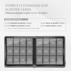 Premium Card Binder 12 Pocket for 720 Pockets Trading Card Binder, PU Zipper - Image 3