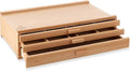 7 Elements 3 Drawer Wooden Artist Storage Supply Box by 7Elements