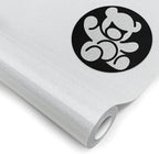 DUEUIOE White Glitter Heat Transfer Vinyl Roll by Unknown