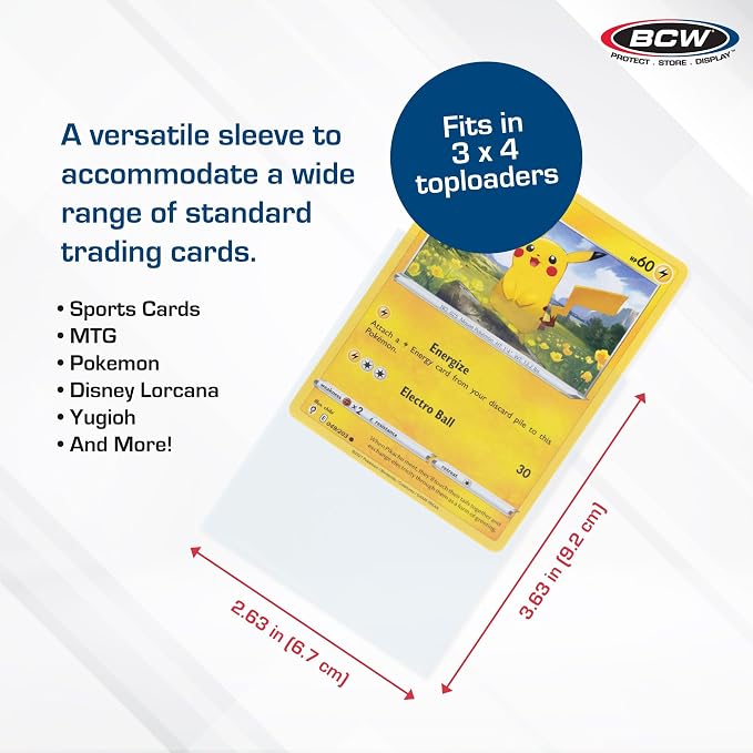 BCW Standard Card Sleeves - Image 3