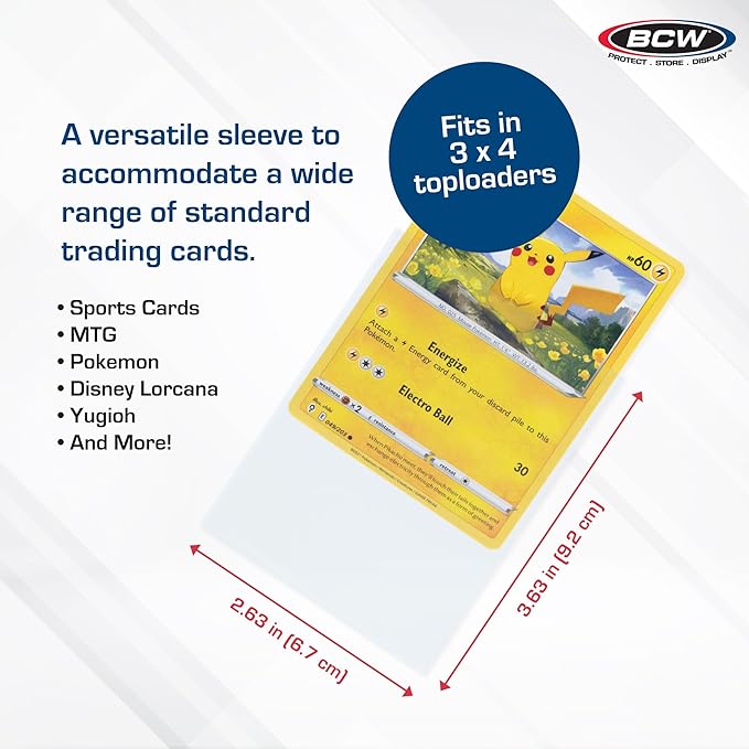 BCW Standard Card Sleeves - Image 3