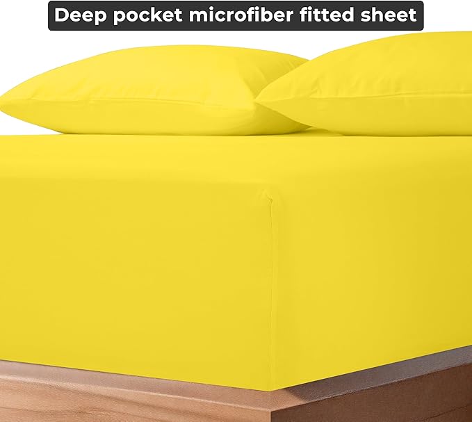 Royale Linens Fitted Sheet King - Image 6