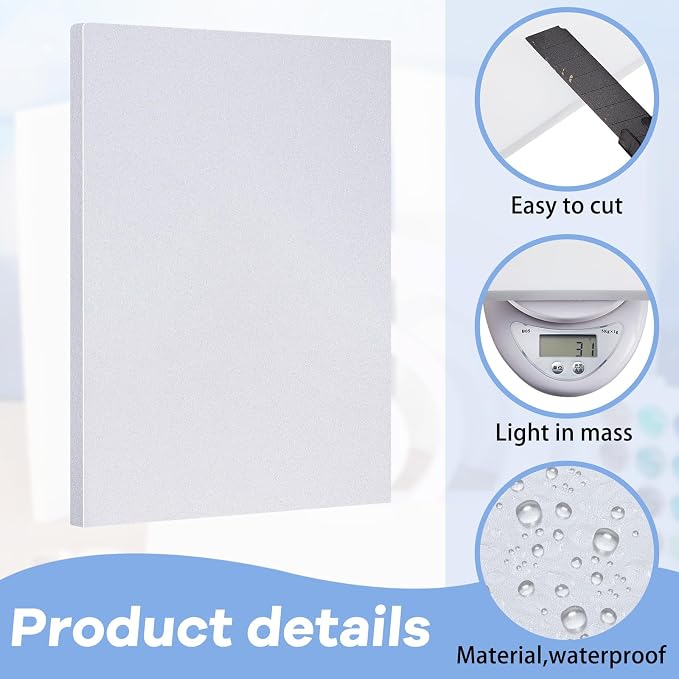 Frienda 12 Pcs Foam Board Bulk XPS Foam Sheet Panel - Image 3