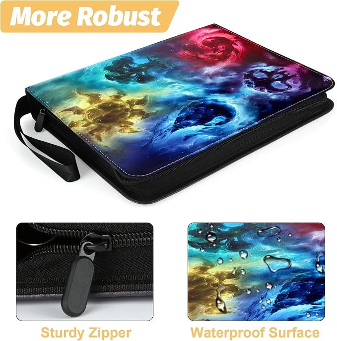 Trading Card Binder, 4-Pocket Binder - Image 3
