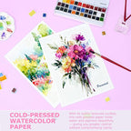 Pacocoast Watercolor Paper, Water Color Sketch Book - Image 3