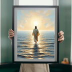 MBNTJHT Jesus Stamped Cross Stitch Kits, DIY Cross Stitch Ornament Kits - Image 3
