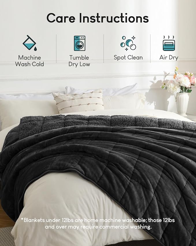 Cottonblue Weighted Blanket 15lbs - Image 6