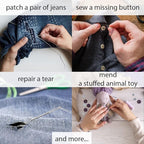Vellostar Small Sewing Kit for Beginners – Portable Needle & Thread Travel Kit - Image 6