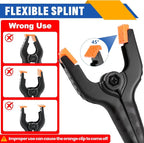 24 Pack 3.5 inch Plastic Spring Clamps, Backdrop Clips, Plastic Clamps - Image 4