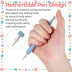 Knife Pen, A Complete Set Craft Cutting Tool Paper Cutter Pen Carving Tools - Image 4