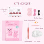 HOUSE CREATIVITY Cat Crochet Kit - Image 4