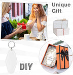 Yoption 20pcs Blank Motel Keychain Bulk - Image 6