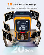 CIGMAN Mini Laser Measuring Tool, 262Ft Laser Tape Measure - Image 7