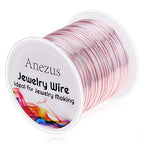 anezus 20 Gauge Jewelry Wire, 28 Yards Craft Wire Tarnish Resistant Copper by anezus