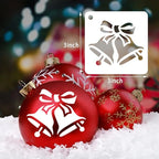 Augshy 56 Pack Christmas Dot Painting Templates Stencils DIY Christmas Pattern - Image 2