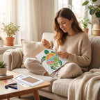 WUSARPLY Sea Turtle Stamped Cross Stitch Kits - Image 8