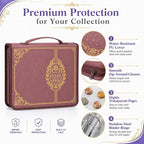Coin Collection Book Holder for Collectors, 200 Pockets Collecting Album& 30 - Image 3