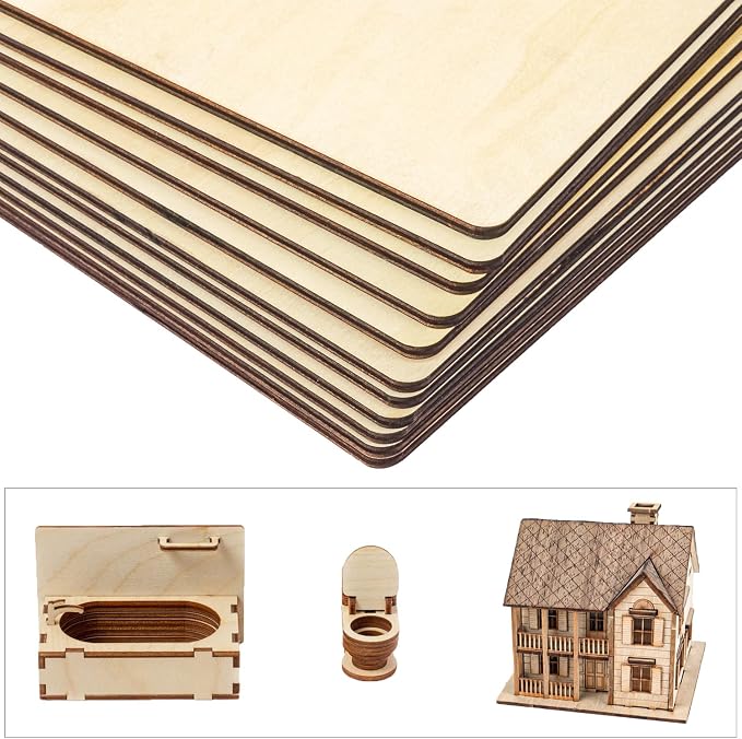 12 Pack Unfinished Plywood Sheets - Image 3