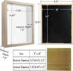 8x10 Shadow Box Frame Display Case - Image 2