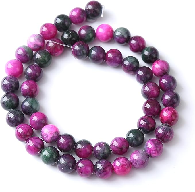 90pcs 4mm Natural Stone Tourmaline Persian Jade Beads Round Loose Beads - Image 5