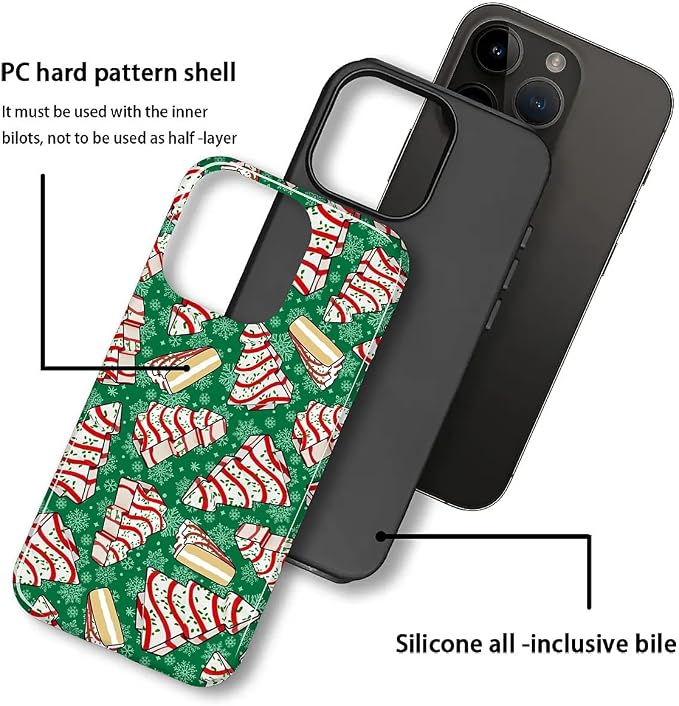 Case for iPhone 14 Plus, Scratch Resistant Hybrid Double Layer Hard - Image 2