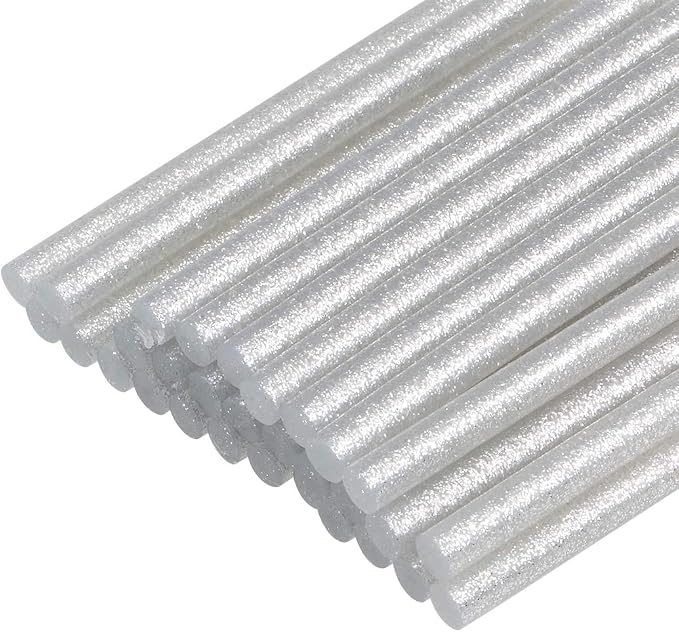 uxcell 30pcs Mini Hot Glue Gun Sticks 4-inch x 0.27-inch High Sticky Small Hot by uxcell