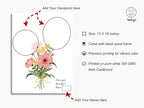 TwoDays Flower Bouquet Handprint Art Craft DIY Kit, Unique Gifts - Image 4