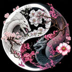 Dragon Stamped Cross Stitch Kits by LWZAYS