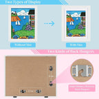 Kids Art Frames, 11x14 Front Opening Kids Artwork Frames Changeable, Holds 50 - Image 4