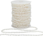 6mm Crafts Faux Pearl Beads Garland Pearl Bead Roll Strand of Pearls to - Image 2