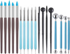 Thyrflen 18PCS Silicone Clay Sculpting Tools, Silicone Painting Brushes Kit by Unknown