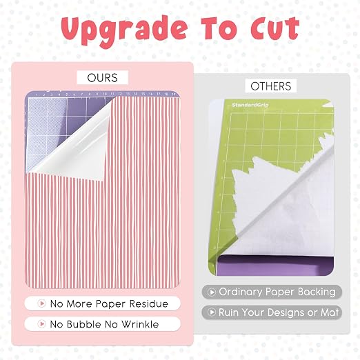 Tintnut Rainbow Stripe Permanent Vinyl 10 Sheets 12x10in Adhesive Vinyl | Boho - Image 4