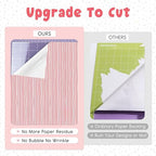 Tintnut Rainbow Stripe Permanent Vinyl 10 Sheets 12x10in Adhesive Vinyl | Boho - Image 4
