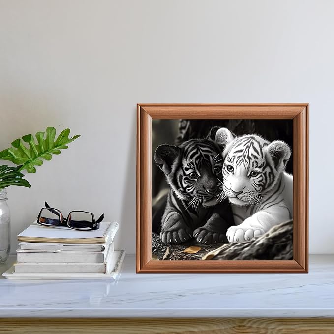 Lxmsja Tiger Cubs Diamond Art Kits - Image 2