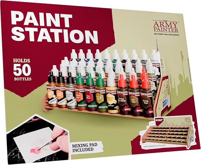 The Army Painter, Paint Station, porta colori per 50 flaconi | Per Warpaints - Image 2