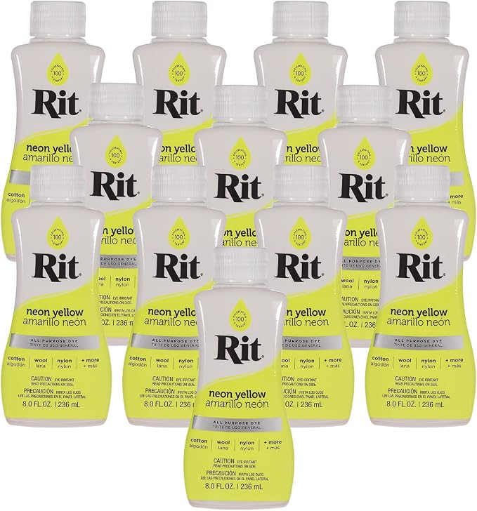 Rit Dye – 8 Oz. Liquid Fabric Dye by CraftCounty