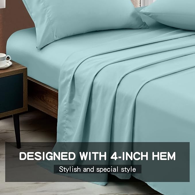 FreshCulture King Flat Sheets Only 2 Pack - Image 2