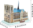 Architecture World Famous of 3D Puzzle.Build Your Own Collection of 17 Global - Image 2