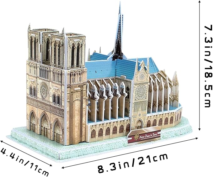 Architecture World Famous of 3D Puzzle.Build Your Own Collection of 17 Global - Image 2