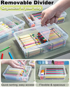 6 Pack Extra Large Pencil Box - Image 3
