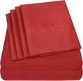 Sweet Home Collection 6 Piece 1500 Supreme Collection Brushed Microfiber Deep by SweetHomeCollection