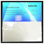 BANLTRE 12 Sheets 7.5 mil Mylar Sheet 12 x 12 inch Milky Translucent PET Blank - Image 6
