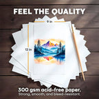 32 Sheets Watercolor Paper Pad - Image 2
