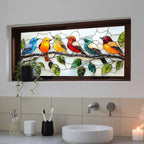 IVN Privacy Window Film 39.3x17.7 Inch Static Windows Cling | Decorative Window - Image 7
